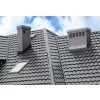 Blachodachówka Germania Simetric  w powłoce Pladur Relief IceCrystal firmy Blachotrapez