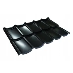Blachodachówka modułowa Talia w powłoce Pladur Wrinkle mat firmy Blachotrapez