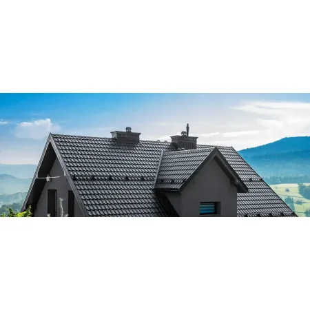 Blachodachówka German Simetric 30 w powłoce Pladur Relief IceCrystal firmy Blachotrapez