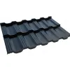 Blachodachówka Germania Simertic w powłoce Pladur Wrinkle Mat firmy Blachotrapez