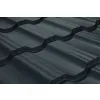 Blachodachówka Germania Simertic w powłoce Pladur Wrinkle Mat firmy Blachotrapez