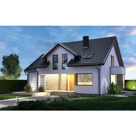 Blachodachówka Germania Simertic w powłoce Pladur Wrinkle Mat firmy Blachotrapez
