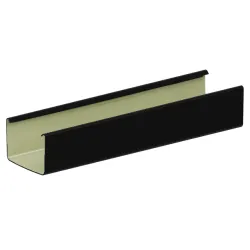 Rynna kwadratowa PVC ∅ 135 dł. 3m firmy KROP kolor czarny