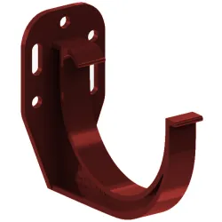 Hak doczołowy PVC firmy KROP &#8960; 130 kolor czerwony
