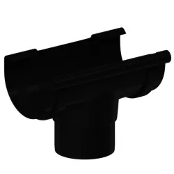 Lej spustowy PVC firmy KROP 100/63 kolor czarny