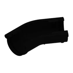 Narożnik uniwersalny PVC firmy KROP 120⁰-145⁰- 130 kolor czarny