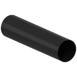 Rura spustowa PVC firmy KROP &#8960; 63 dł. 2m kolor grafit