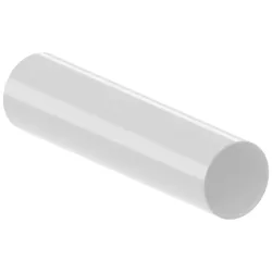 Rura spustowa PVC firmy KROP &#8960; 90 dł. 2m kolor biały