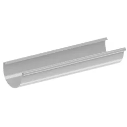 Rynna PVC firmy KROP &#8960; 100 dł. 3m kolor biały