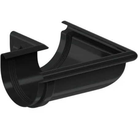 Narożnik zewnętrzny PVC firmy KROP 90°- 100 kolor grafit