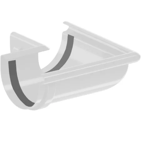 Narożnik zewnętrzny PVC firmy KROP 90°- 100 kolor biały