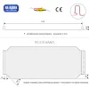 Panel dachowy PD510 Nano blacha na rąbek MAT 35lat gwarancji