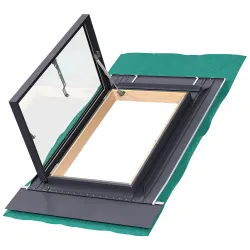 Wyłaz dachowy 46x75cm GREENVIEW  WGU-X kolor czarny